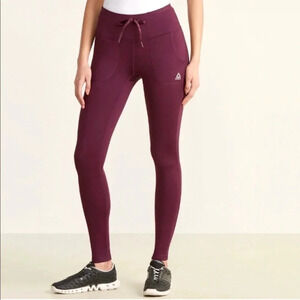 NWT Reebok Momentum Vector Brushback Leggings